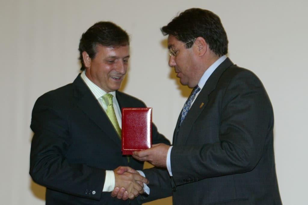 Reconocimiento a Loter�a Del Rosario como empresa centenaria de Zaragoza